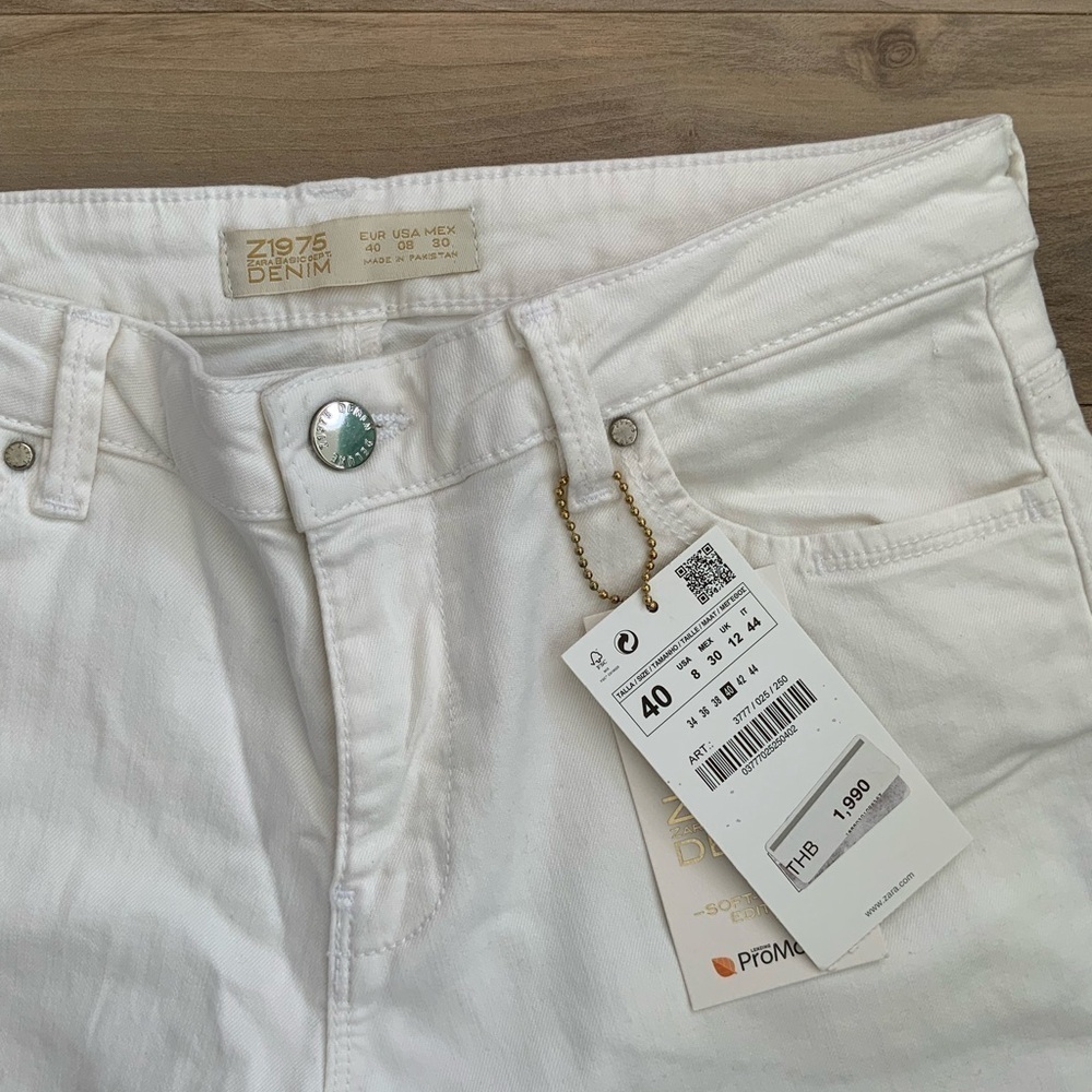 Zara Z1975 BASIC MID WAIST SKINNY JEANS - Picture 3 of 9
